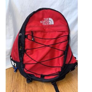 The North Face Borealis Backpack Red Black Daypack Laptop‎ Travel Hiking